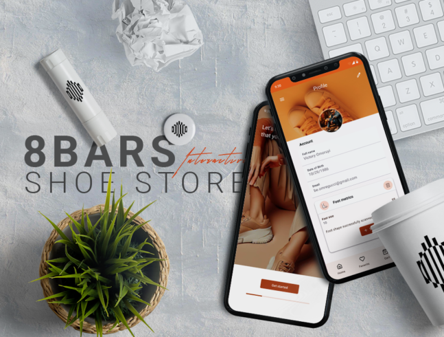 8Bars Interactive shoe Store